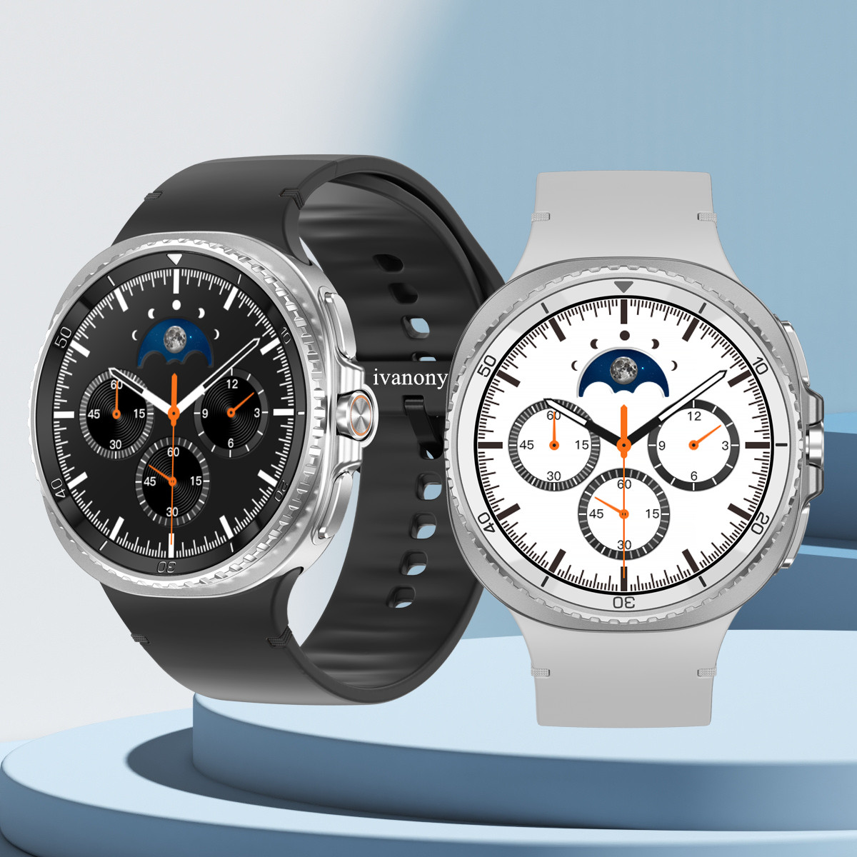 Smartwatch Digital Watches For Men - Смарт-часы для мужчин с вращающимся безелем,