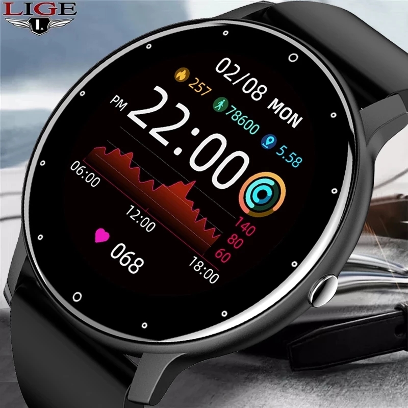 Smartwatch Digital Watches For Men - Умные часы LIGE 2026 для мужчин,