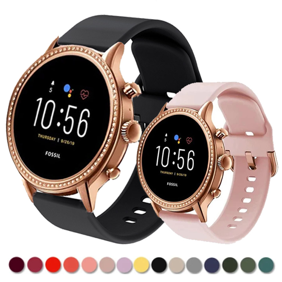 Fossil Watches Smartwatch Gen 4 - Силиконовый ремешок для смарт-часов Fossil Women's
