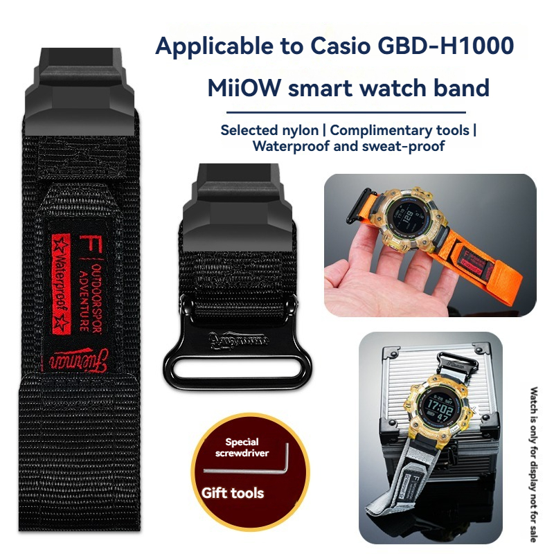 Casio Watches Smartwatch - Для CASIO G-SHOCK GBD-H1000 3475, ремешок