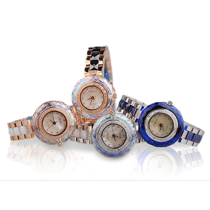 Luxury Ceramic Watch - Распродажа! Часы женские керамические вращающиеся с