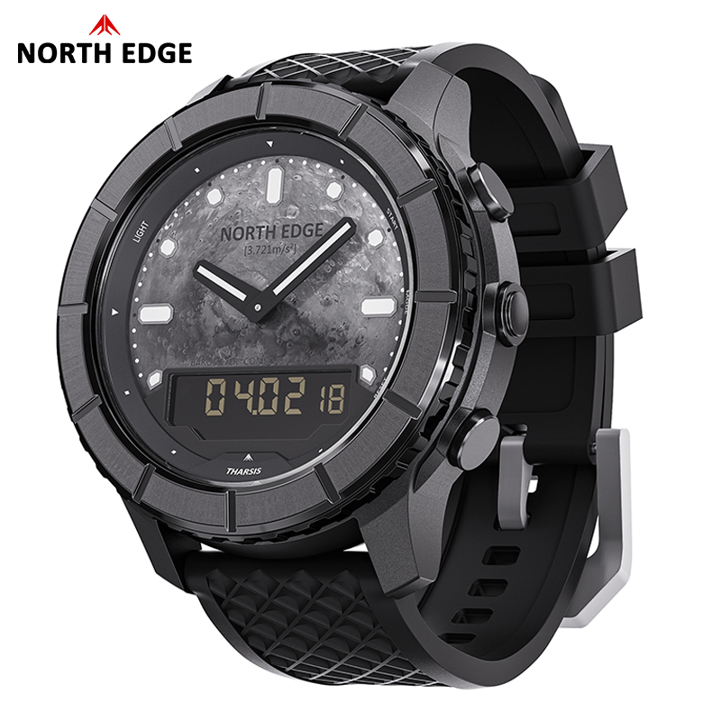 Altimeter Compass Watch - Мужские цифровые часы NORTH EDGE THARSIS
