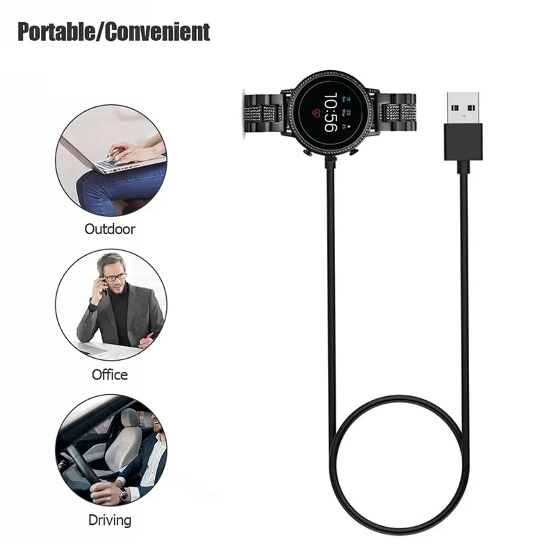 Fossil Watches Smartwatch Gen 4 - Магнитная быстрая зарядная док-станция USB длиной