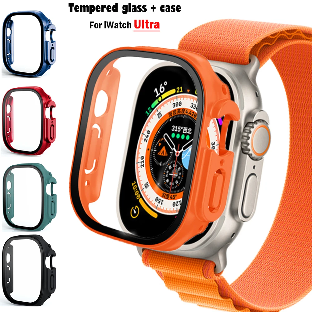 Smartwatch Luxury Watches - Стекло + чехол для Apple Watch