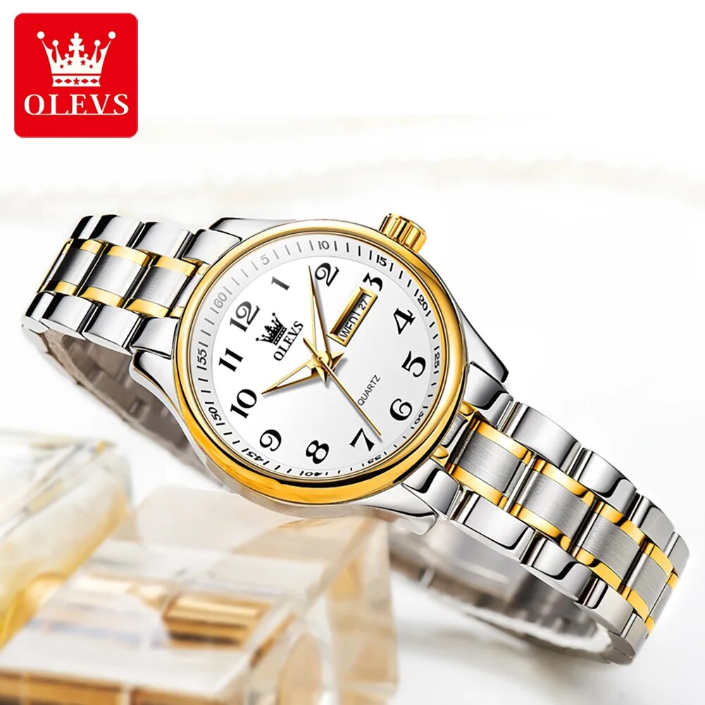 OLEVS 5567 — Хит продаж! Женск – обзор и цена Luxury Ceramic Watch