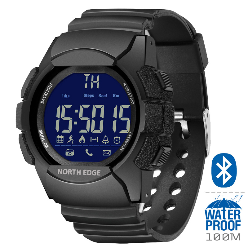 Смарт-часы NORTH EDGE AK 100M  – обзор и цена Smartwatch Digital Watches For Men