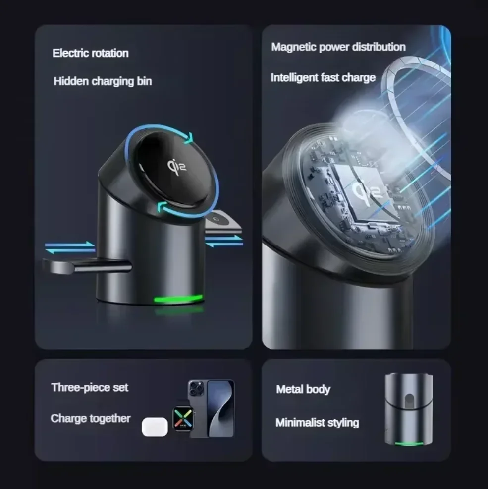 Магнитная беспроводная зарядна – обзор и цена Iwatch Smartwatch