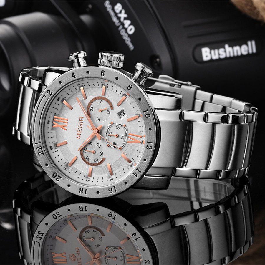 MEGIR повседневные часы из нер – обзор и цена Smartwatch Digital Watches For Men