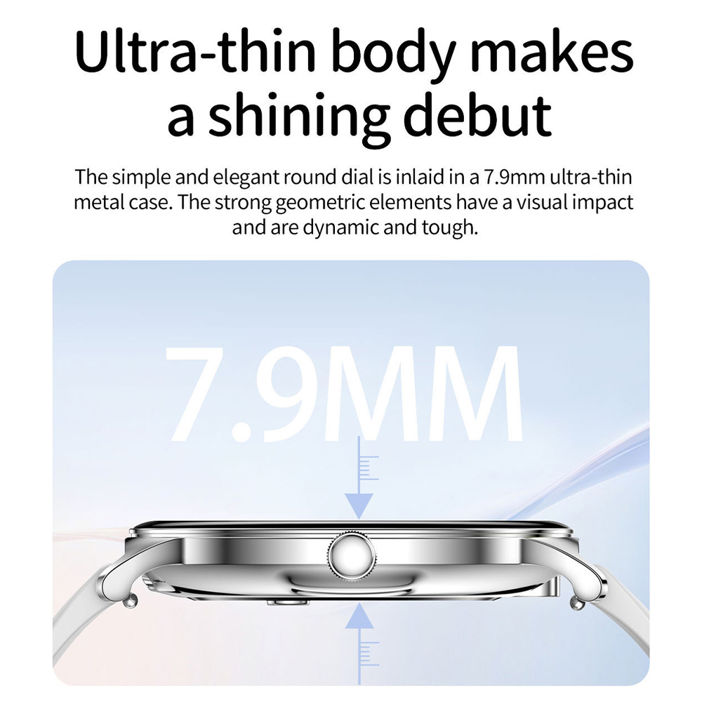 Ультратонкие умные часы AMOLED – обзор и цена Smartwatch Digital Watches For Men
