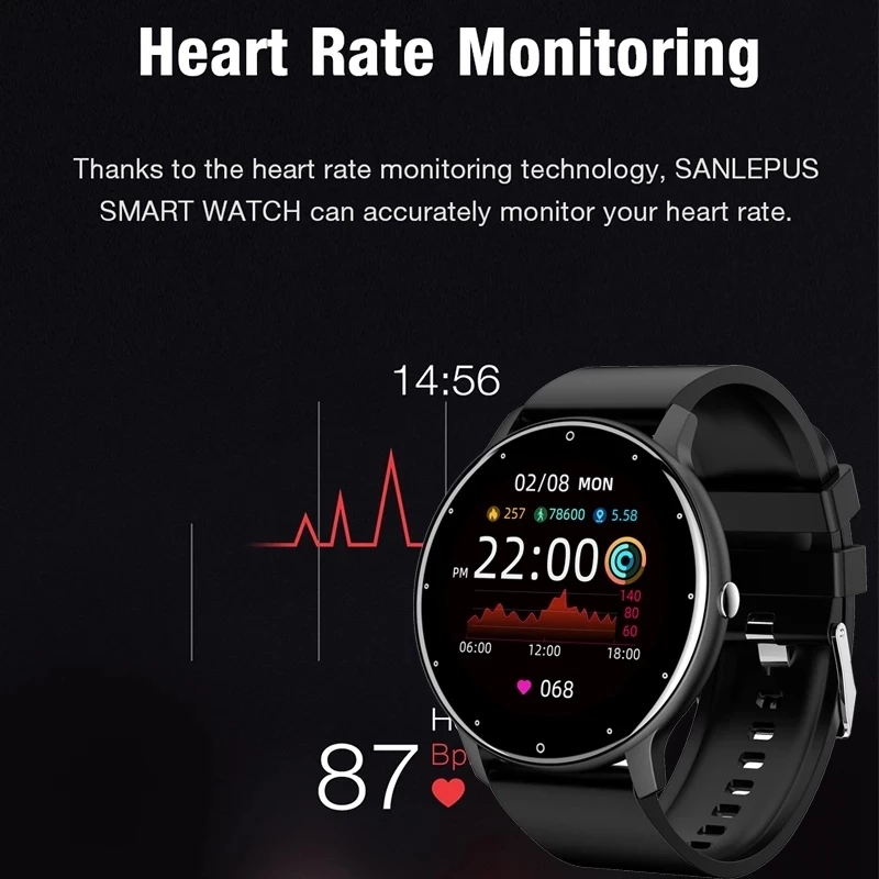 Умные часы LIGE 2026 для мужчи – обзор и цена Smartwatch Digital Watches For Men