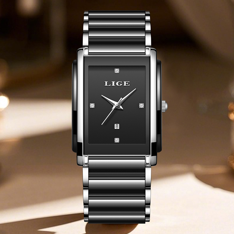 LIGE новые роскошные женские ч – обзор и цена Luxury Ceramic Watch