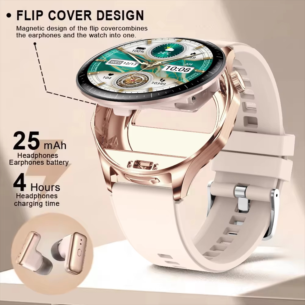 2 в 1 TWS гарнитура Смарт-часы – обзор и цена Smartwatch Noise Watches For Men