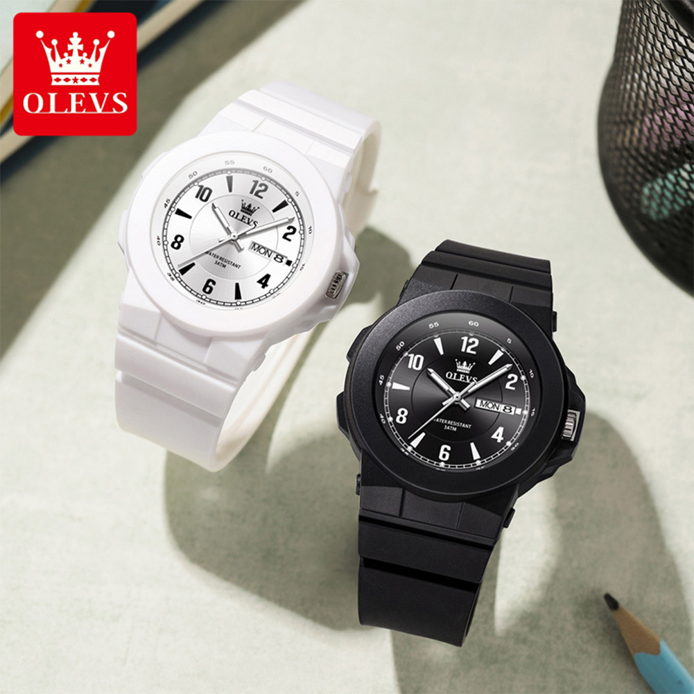 OLEVS 5681 Студенческие часы,  – обзор и цена Smartwatch Watches Gift For Men