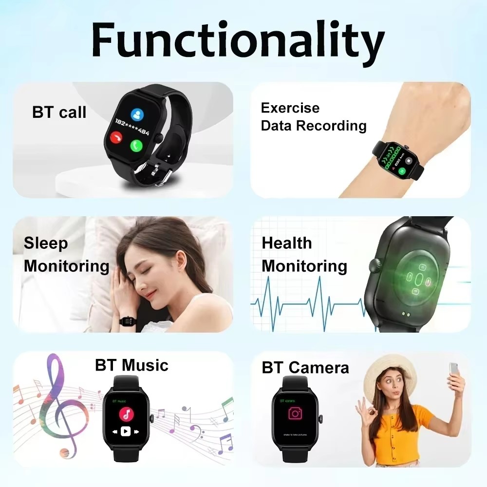 Умные часы для Android и iOS,  – обзор и цена Smartwatch Watches Gift For Men
