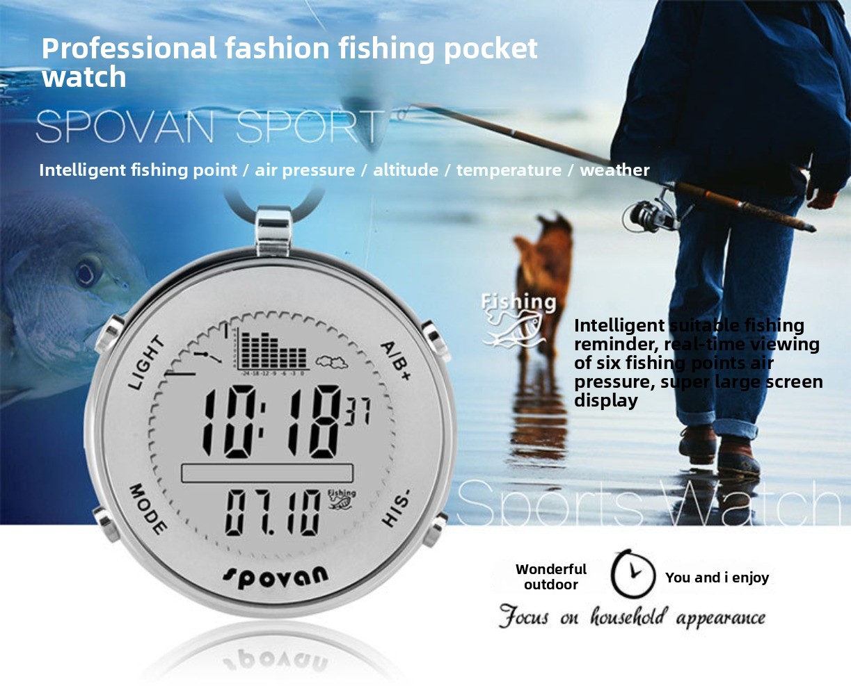 Водонепроницаемые цифровые час – обзор и цена Altimeter Compass Watch