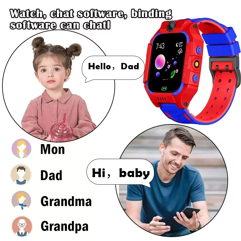 Детские умные часы-камера Leno – обзор и цена Smartwatch Watches Boys
