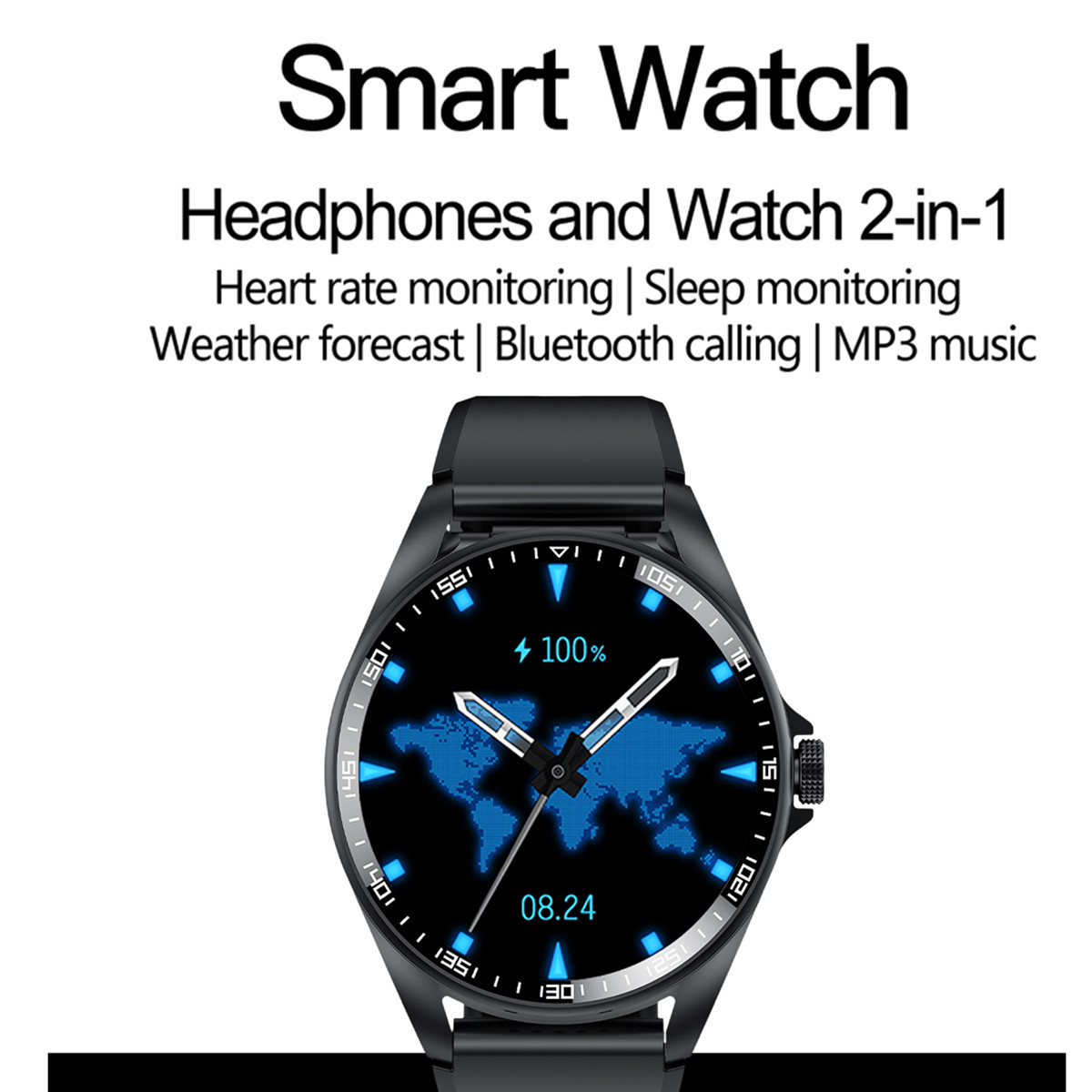 Смарт-часы 2 в 1 с наушниками, – обзор и цена Smartwatch Watches Wallpaper