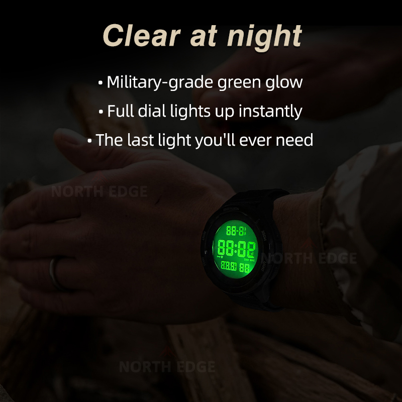 NORTH EDGE 2025 TERRAX мужские – обзор и цена Smartwatch Digital Watches For Men