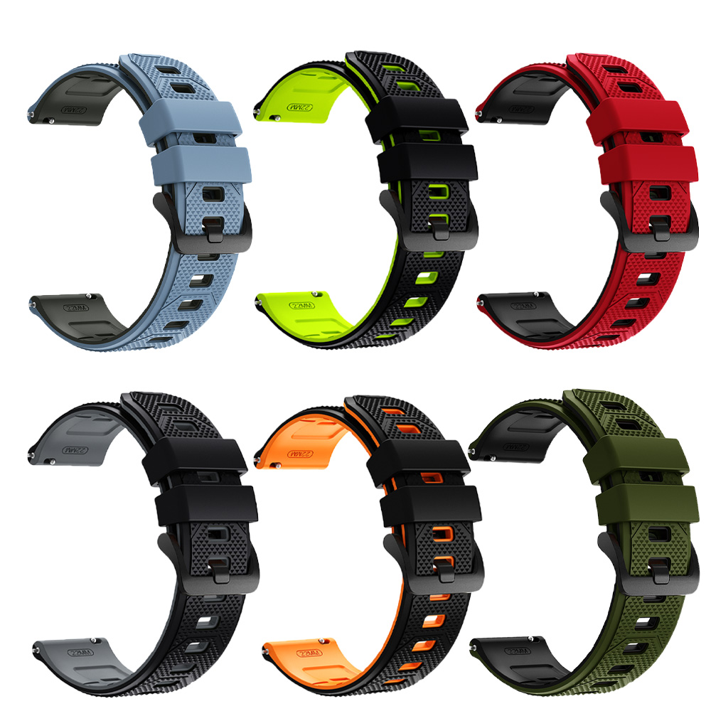 22-мм двухцветный силиконовый  – обзор и цена Smartwatch Stylish Watches For Women