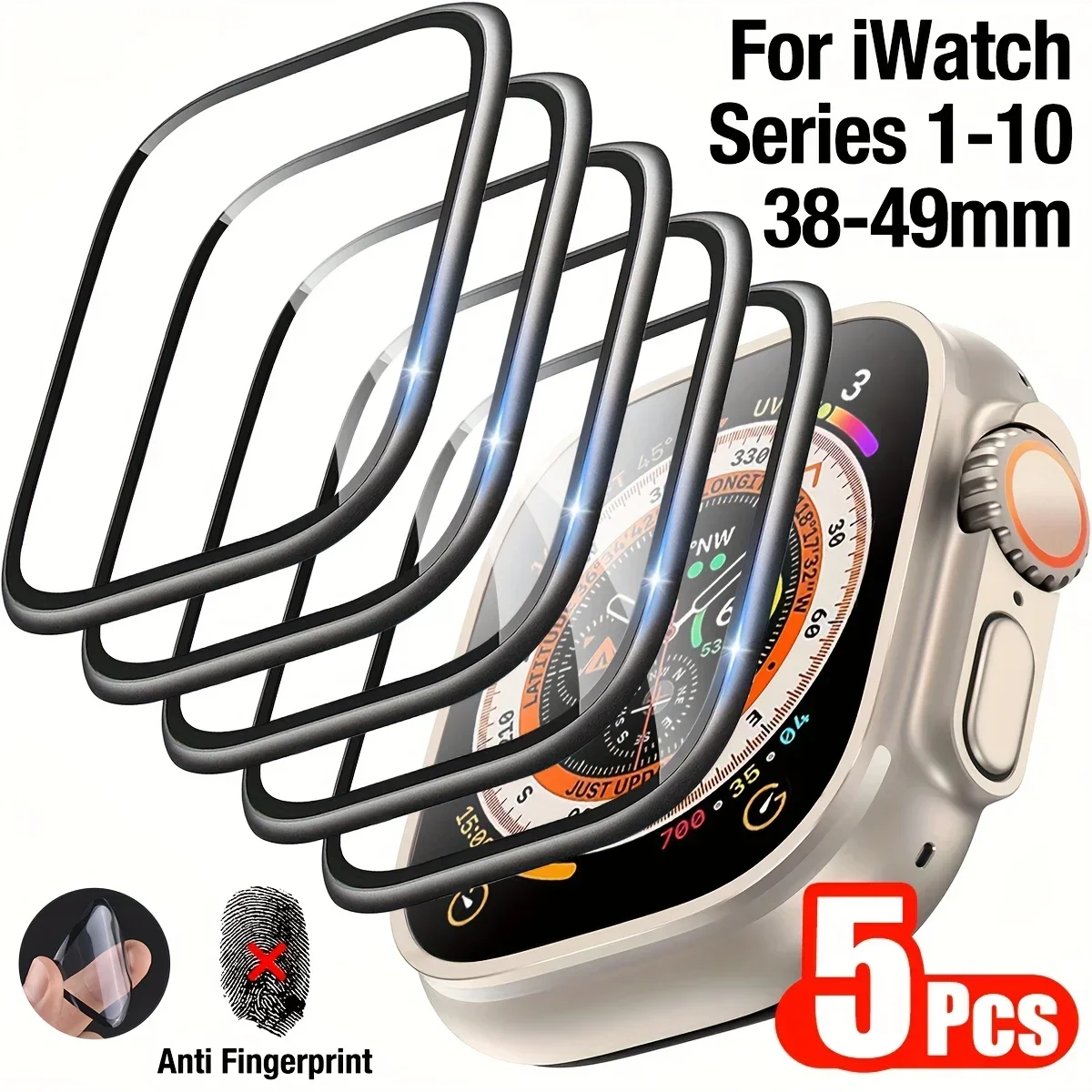 1-5 шт. пленка против царапин  – обзор и цена Iwatch Smartwatch