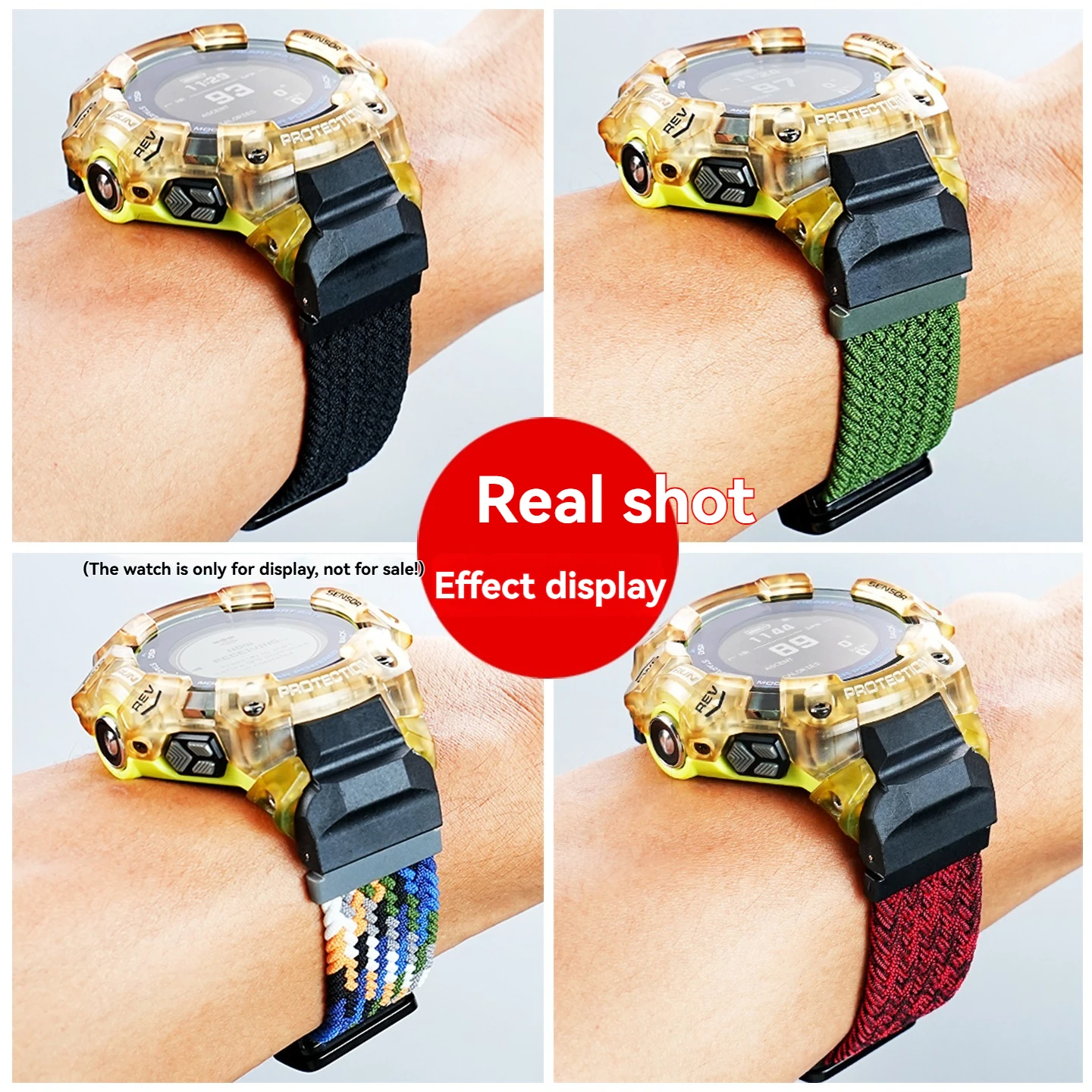 Эластичный нейлоновый ремешок  – обзор и цена Casio Watches Smartwatch