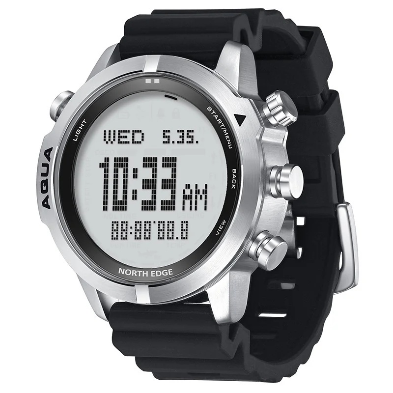 Мужские цифровые часы NORTH ED – обзор и цена Altimeter Compass Watch