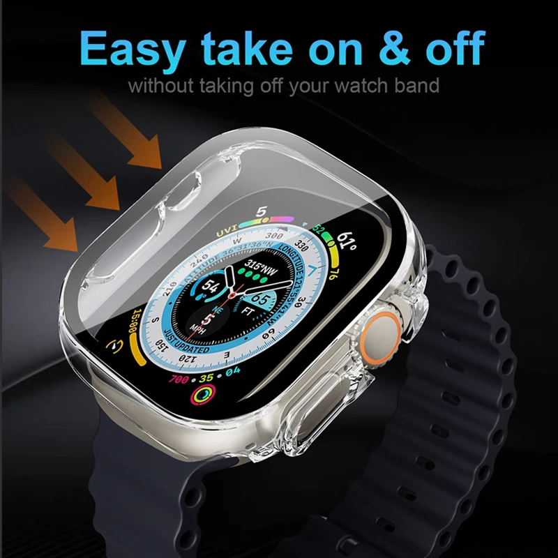 Стекло + чехол для Apple Watch – обзор и цена Smartwatch Luxury Watches