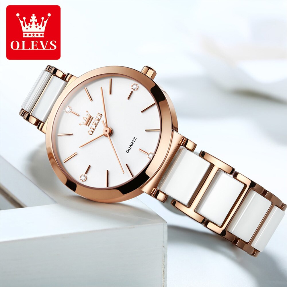 Женские кварцевые часы с керам – обзор и цена Luxury Ceramic Watch